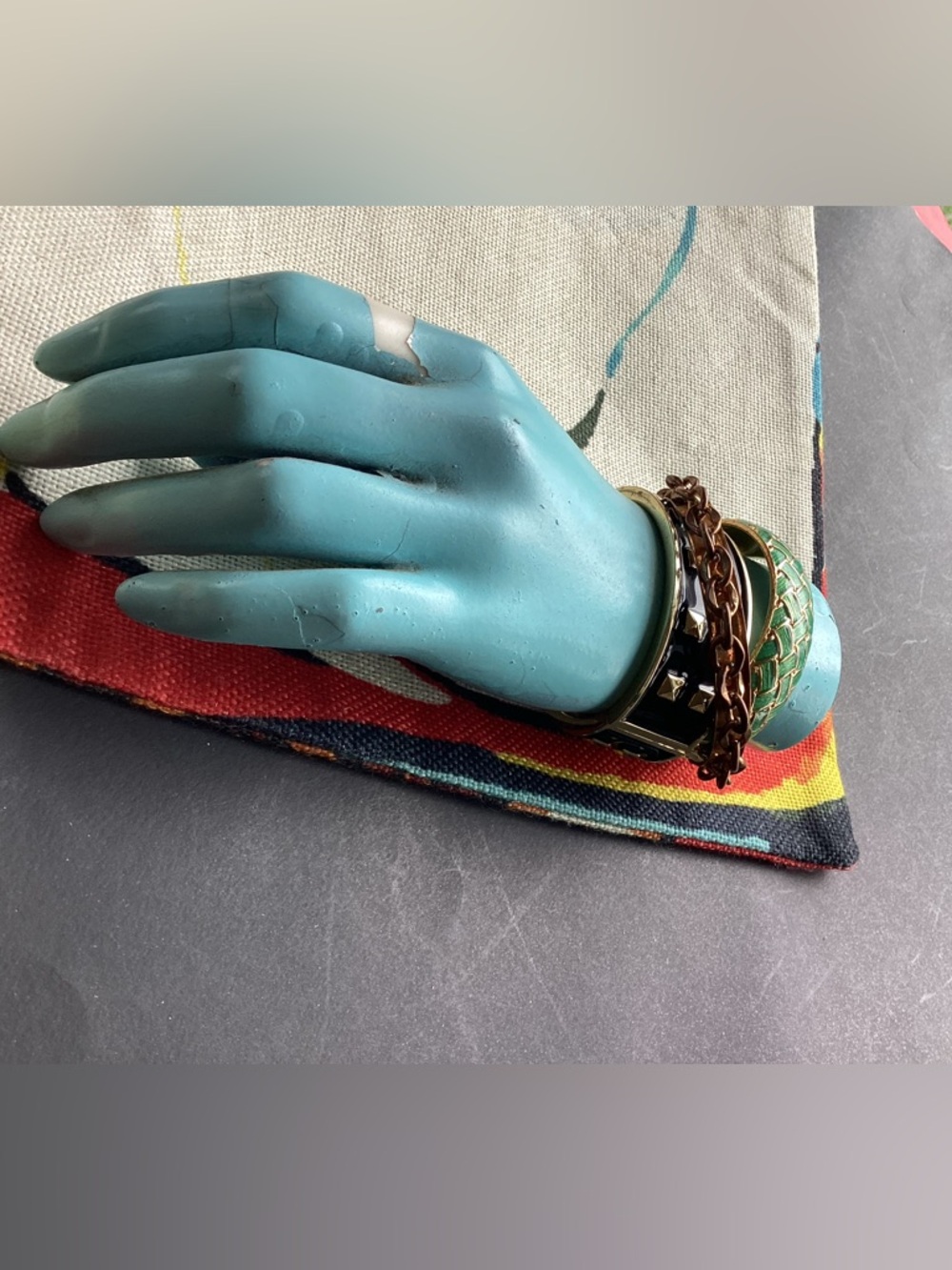 Vintage chain bangle